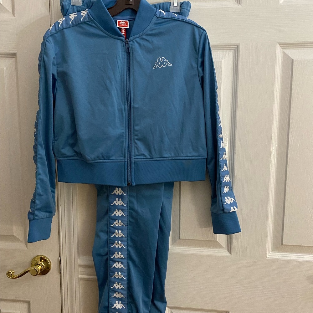 Blue Kappa Track Suit